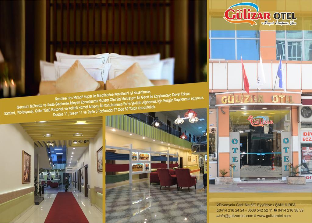 Gulizar Hotel Sanlıurfa Buitenkant foto